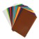A4 children's creativity set, 8 sheets color paper + 8 sheets of colored cardboard + 4 sheets white cardboard, “beam” classic color