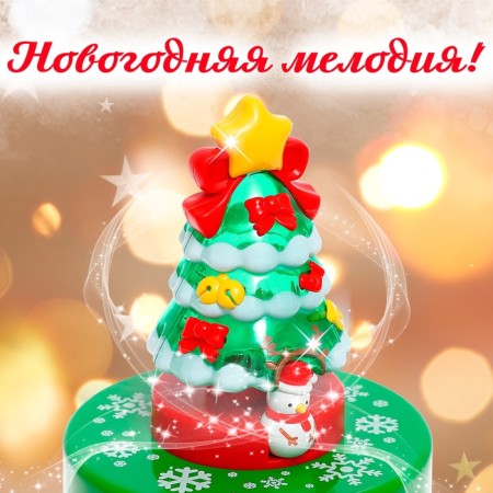 Clothing music toy "New Year tree"-3