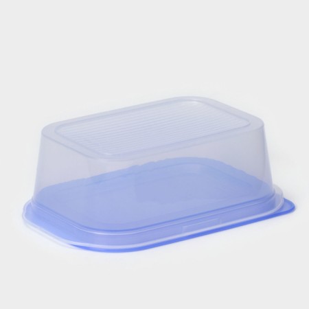 A container for products with a steam outlet, 500 ml, 16 × 11 × 5 cm, rectangular, color mix-3