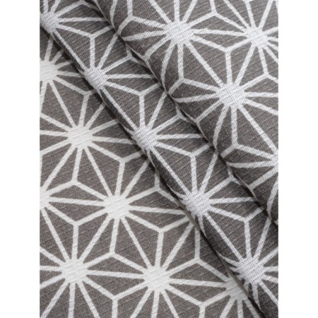 A set of towels of kitchen stellar Grey, size 45x60 cm abstraction, gray, 6 pcs-1