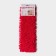 Nozzle for a flat mop of the share, 43 × 13 cm, microfiber booklies, red color