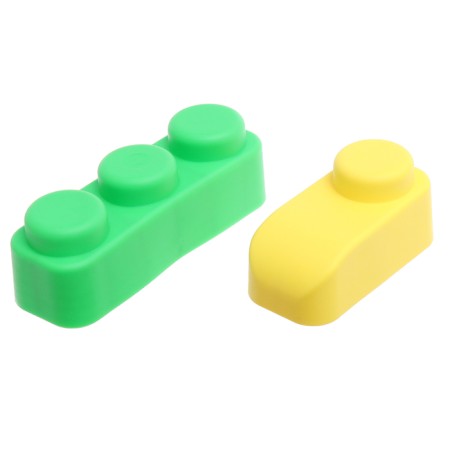 Designer "Soft bricks Plus. Funny transport ", 10 parts, wheels-6