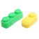 Designer "Soft bricks Plus. Funny transport ", 10 parts, wheels