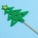 Skewers of felt "Christmas tree", set of 3 pcs.