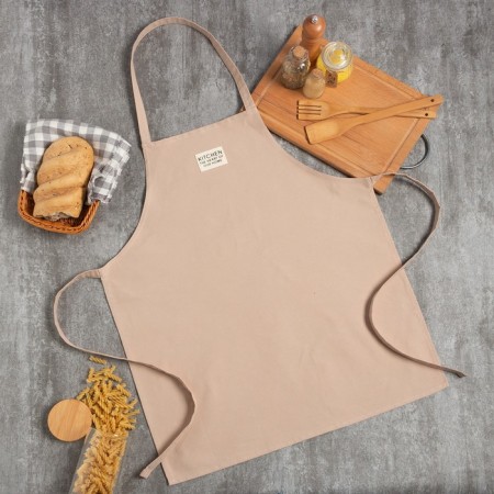 Apron Ethel Kitchen 60x70 cm, col. Beige, 100% HL, sarzha 220 g/m2-2