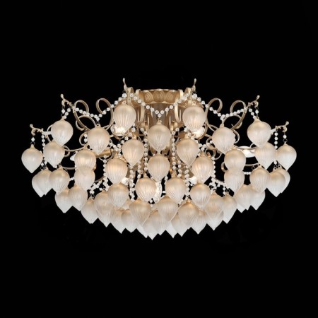 Ceiling Ceiling ST LUCE. SL659.302.09. Fruitti. 9x40 watts, E14, 85x85x20 cm, golden color-3