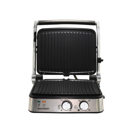 Electric grill Oursson EG2035S/BL, 2000 W, anti -stick coating, black-3