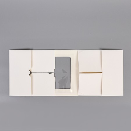 Confectionery packaging with the Mousse window, white, 23.5 x 23.5 x 11.5 cm-5