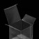Folding box from PVC 5 x 5 x 5 cm