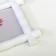 Photo frame plastic in 2 photos 10x15 cm "Bamboo" white 20.5x31x2 cm