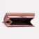 Women's wallet on magnets, pink color