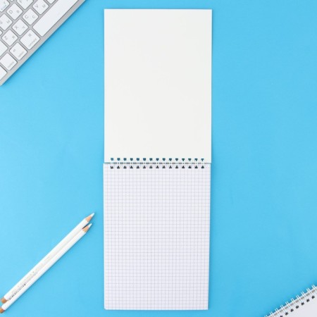 Notepad A5, 40 l. Cardboard cover. "Novosibirsk"-2
