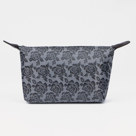 Lightning cosmetic bag, dark gray color-1