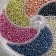 A set of beads for needlework "Zlatka No. 7" 6 colors, 11/0, metallic