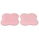 Copping and wrinkled for yoga sangh, 19x19 cm, pink color
