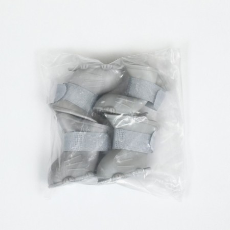 Dog boots, rubber, set 4 pcs, size l, gray-5