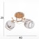 Jeannet chandelier 2x40W E27 Gold Model: 2800064