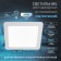 Lamp built -in era LED, IP20, 18W, 222x222 mm, 6500k, 980lm, white color