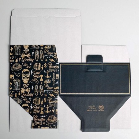 Box Gift team, packaging, "gentleman", 22 x 15 x 10 cm-5