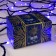 Garland "thread" 10 m, IP44, UMS, dark thread, 100 LED, glow blue, 220 V