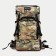 Tourist backpack, 40 l, lightning department, 3 outer pockets, huntsman, camouflage color