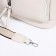 Lugus bag, 3 outer pockets, milk color