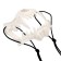 Carnival set: striped bandana, white jaw, thermonacleka