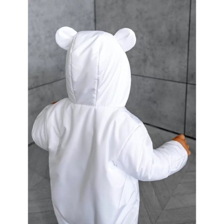 Combineson children's demi -season Amarobaby Spring, height 68 cm, white color-7