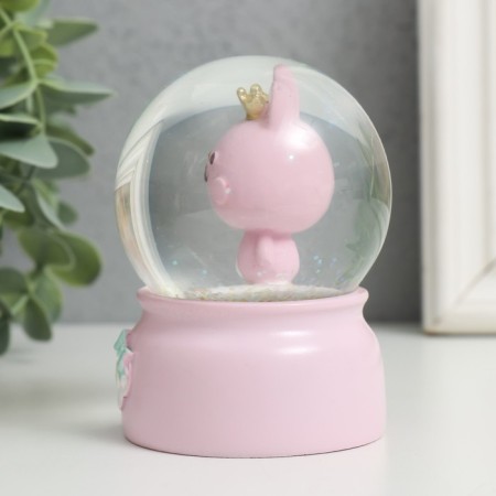 Souvenir Polystone Water Ball Light "Happy Beast" MIX 6x6x8.5 cm-5