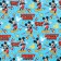Packaging paper, 70x100 cm, Mickey Mouse
