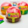 Slime "Plus", with balls, red, capsule 40 g