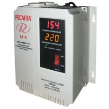The voltage stabilizer ASN-1000n/1-z electronic, single-phase, gray