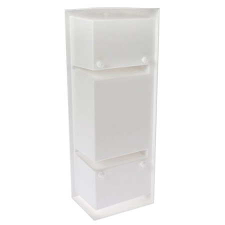 Hilton left corner cabinet, snow-white color-3