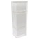 Hilton left corner cabinet, snow-white color