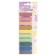 Bookmarks with adhesive edge, 12 x 45 mm, 10 colors of 20 sheets, plastic, Devente Pastel, blister