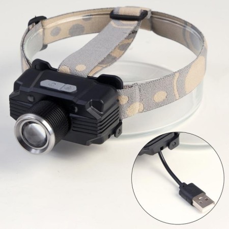 Bathelast voluntary flashlight 5 watts, 1200 mAh, USB, 3 modes, motion sensor-1