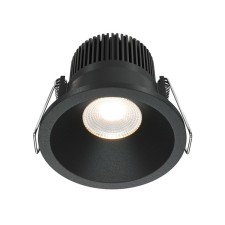 The built-in lamp Technical DL034-01-06W3K-B, 6W, 6x6x6 cm, LED, 420LM, 3000K, black color black
