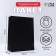 Laminated vertical "Black" packet, XXL 46 x 61 x 20 cm