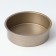 Baking shape of the share "Circle. Randy ", 21.5 × 6.5 cm, removable bottom, anti -stick coating, gold color