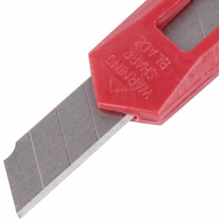 Universal knife Staff 237080, plastic case, square latch, 9 mm, mix-3