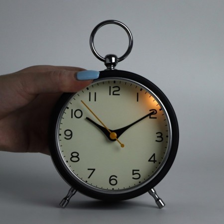 Alarm clock "Aland", with backlight, 2 aa, d-11 cm-4