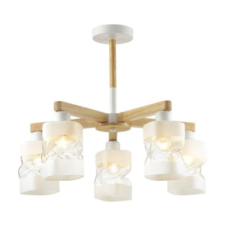 Bonnie chandelier, e27 5x60W, white color, tree