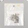 Decor metal for creativity "You are my half" 1.8x2.5 cm