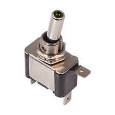 Tumbler 12V 20A (3C) On -off single-pole with green LED backlight (ASW-07D) Rexant