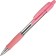 Automatic ballpoint handle Pilot Super Grip, rubber emphasis, 0.7 mm, oil base, blue rod, pink case