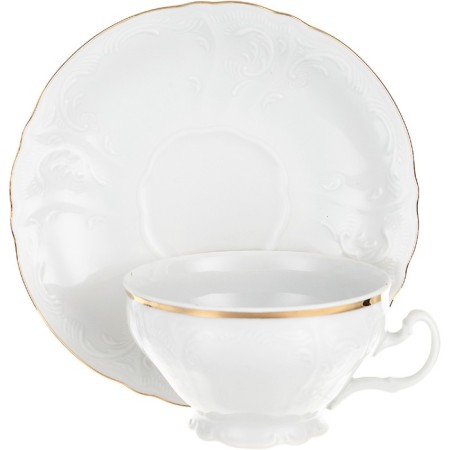 Tea Service 6/9 Bernadotte, Decor "Gold Gold", 15 items-2