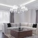 Smart suspended lamp Alegria, 40W, E14, 75x75 cm