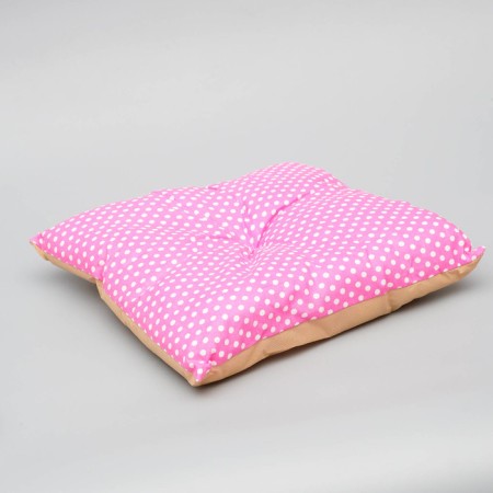 VIGVAM House "Tenderness", 40 x 40 x 37 cm, calico, pink-3