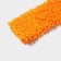 Nozzle for a flat mop of the share, 43 × 13 cm, microfiber booklies, orange color