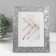 Photo frame plastic Gallery 15x21 cm, 651628 metallic (plastic screen)